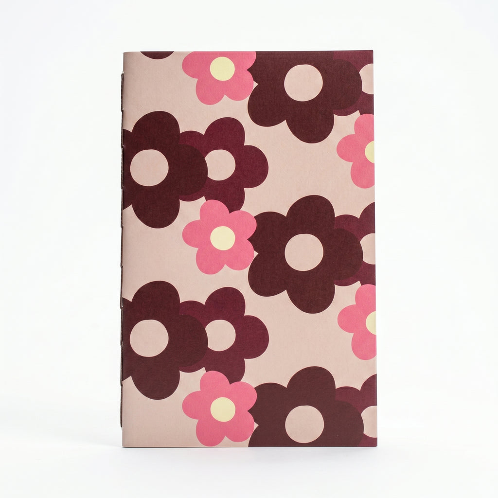 Libreta Flor Morado