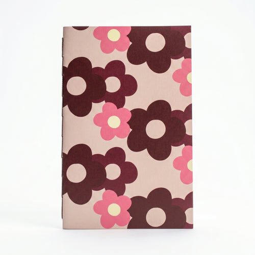 Libreta Flor Morado