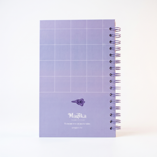 Libreta Flor de Jacaranda