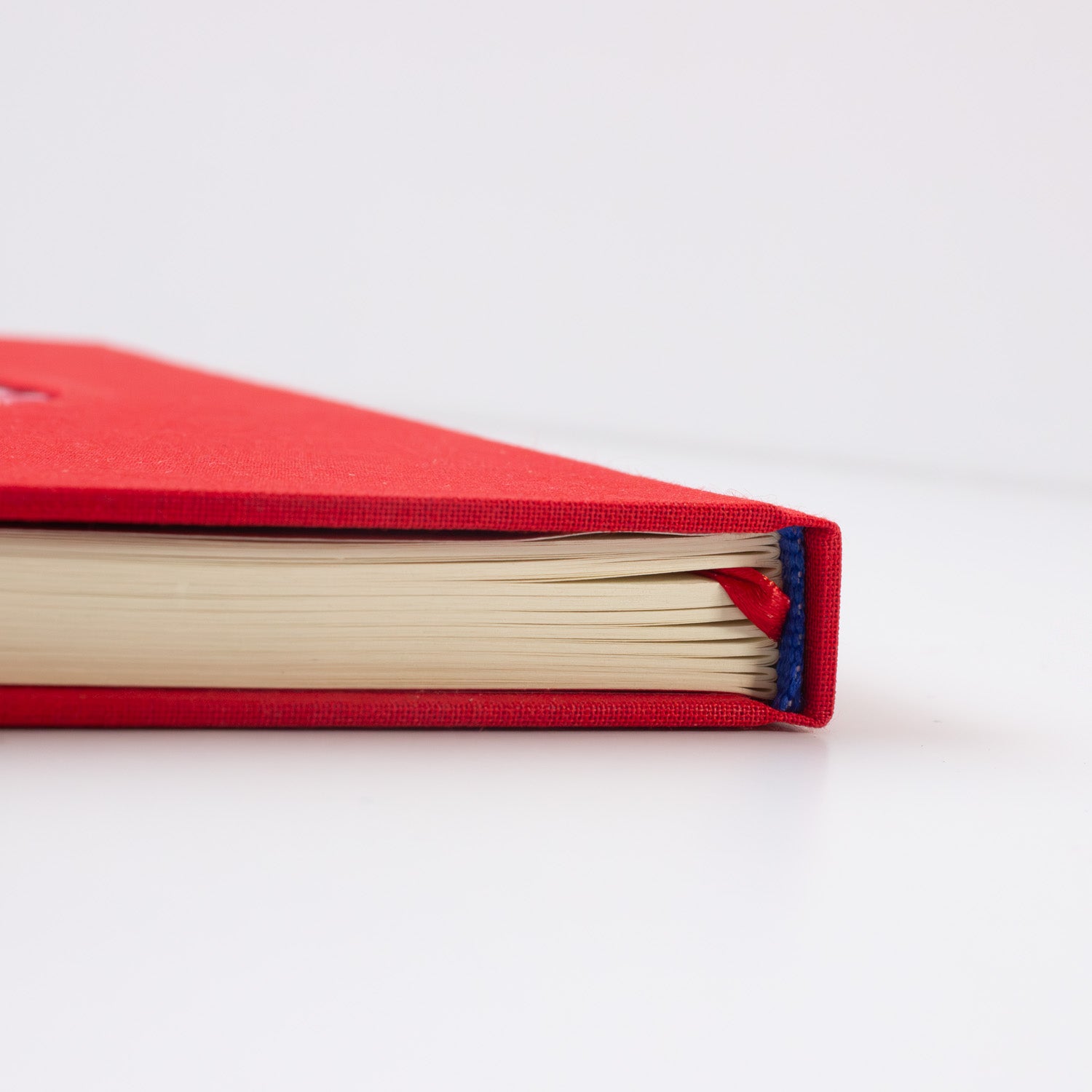 Libreta Artesanal Jardín Rojo
