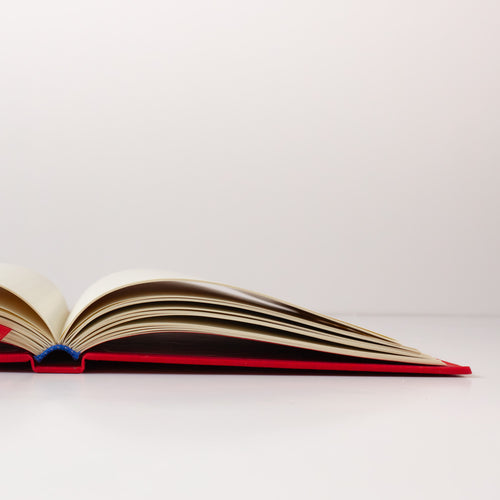 Libreta Artesanal Jardín Rojo