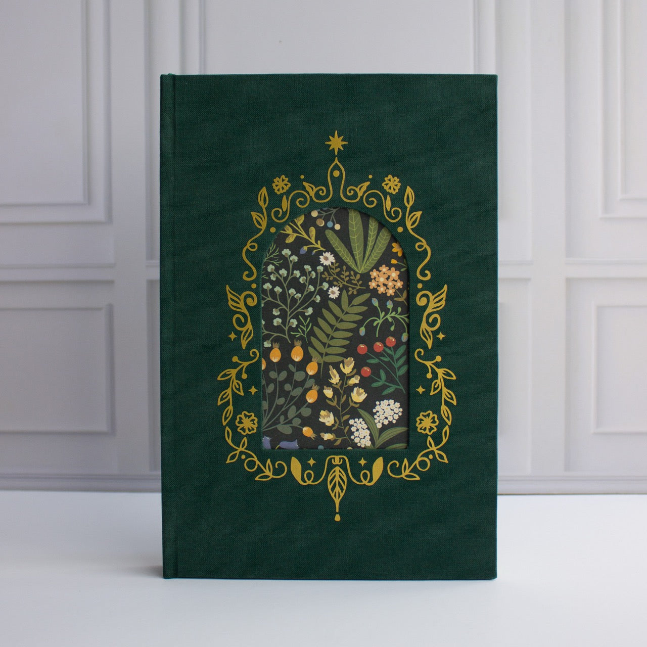 Libreta Artesanal Jardín Verde