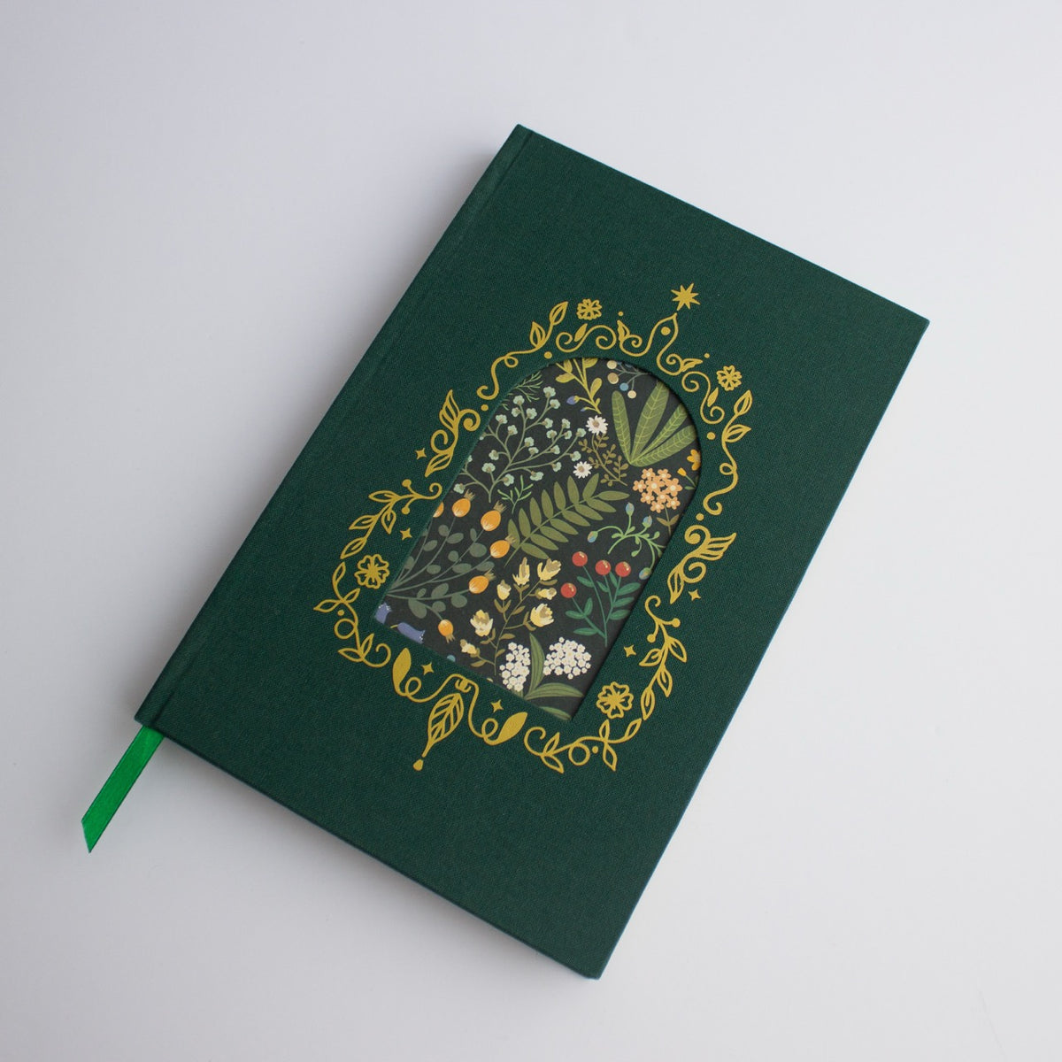 Libreta Artesanal Jardín Verde