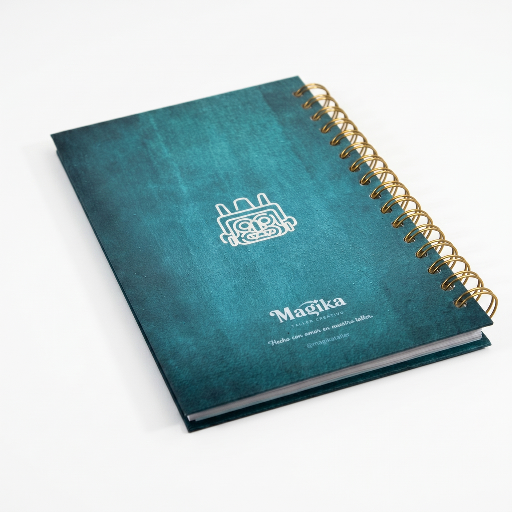 Libreta Tláloc Dorado