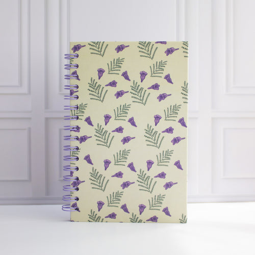 Libreta Arillada Flor de Jacaranda