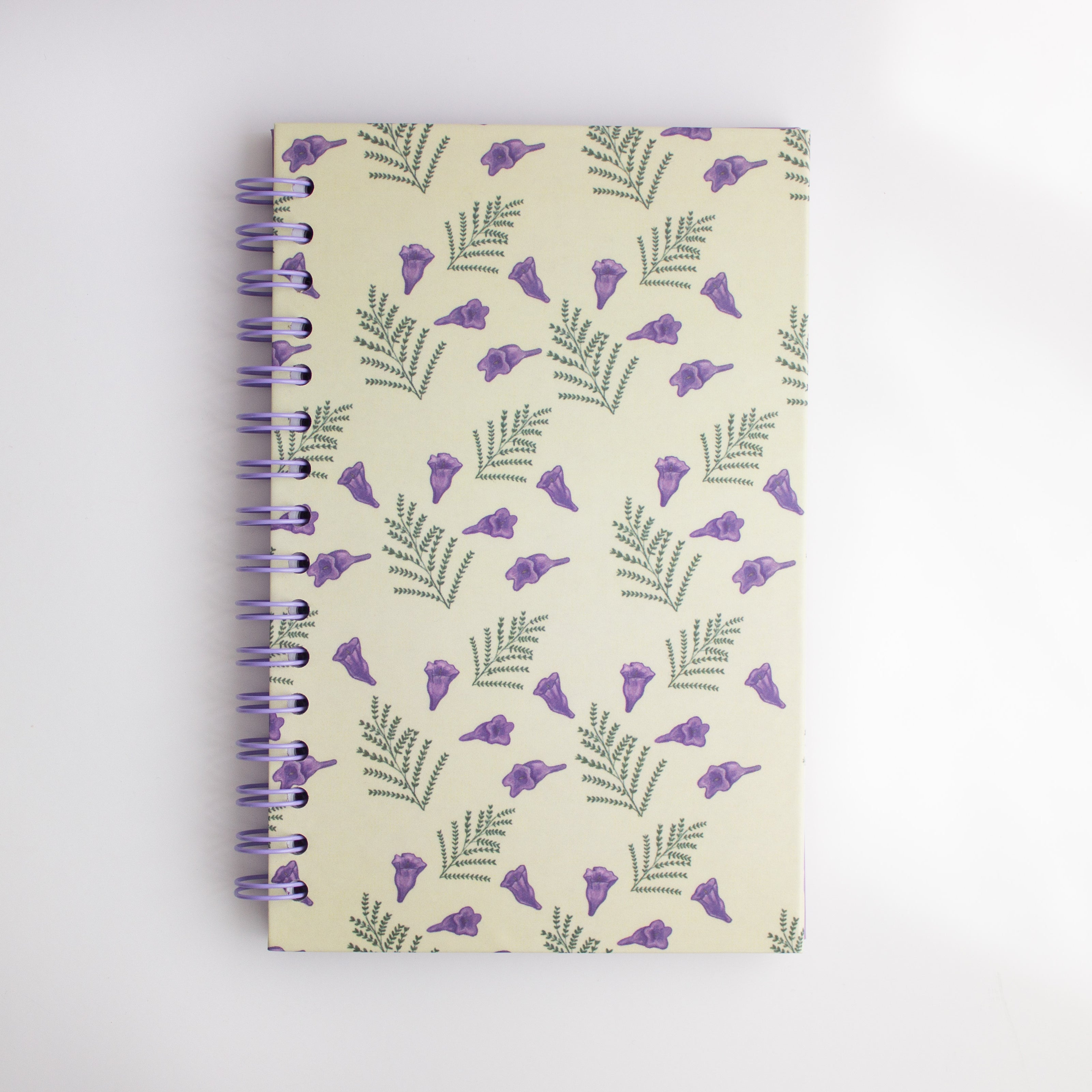 Libreta Arillada Flor de Jacaranda