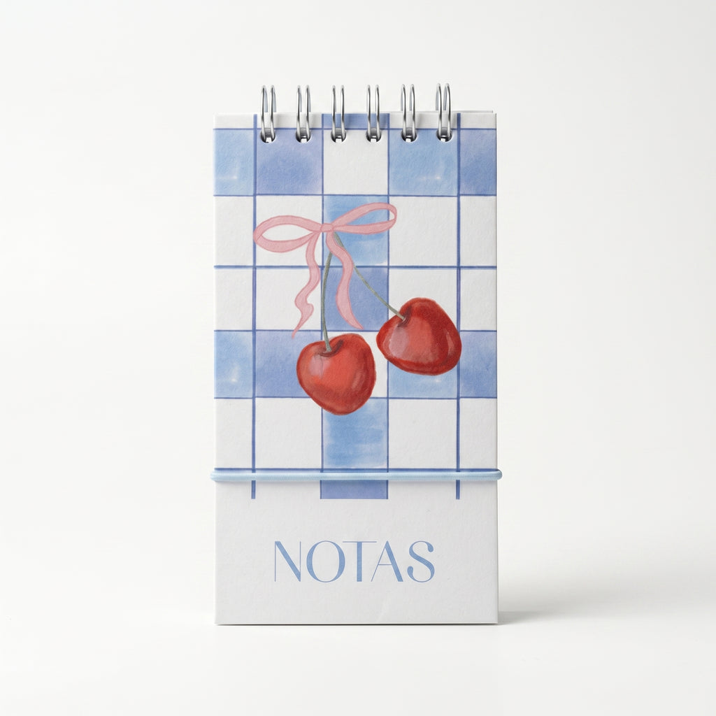 Libreta de Notas Vertical Cherry Picnic
