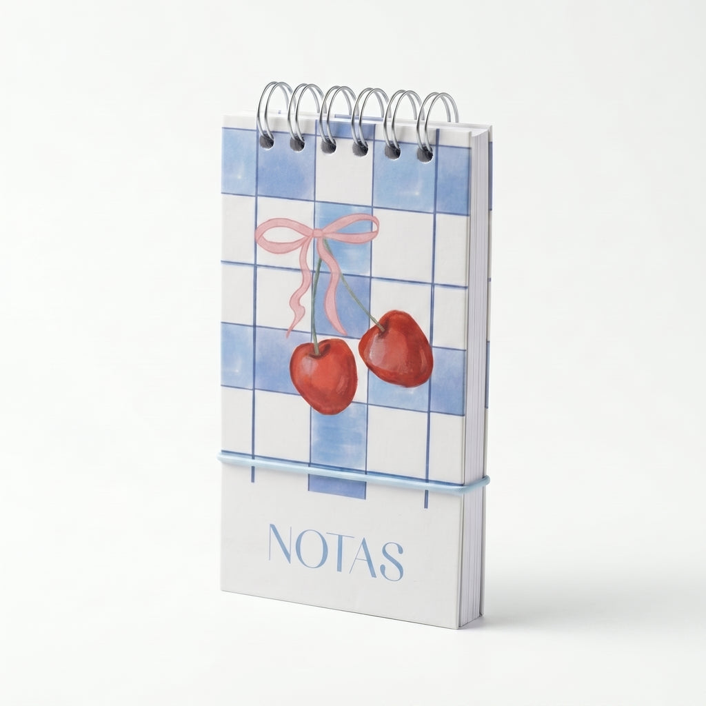 Libreta de Notas Vertical Cherry Picnic