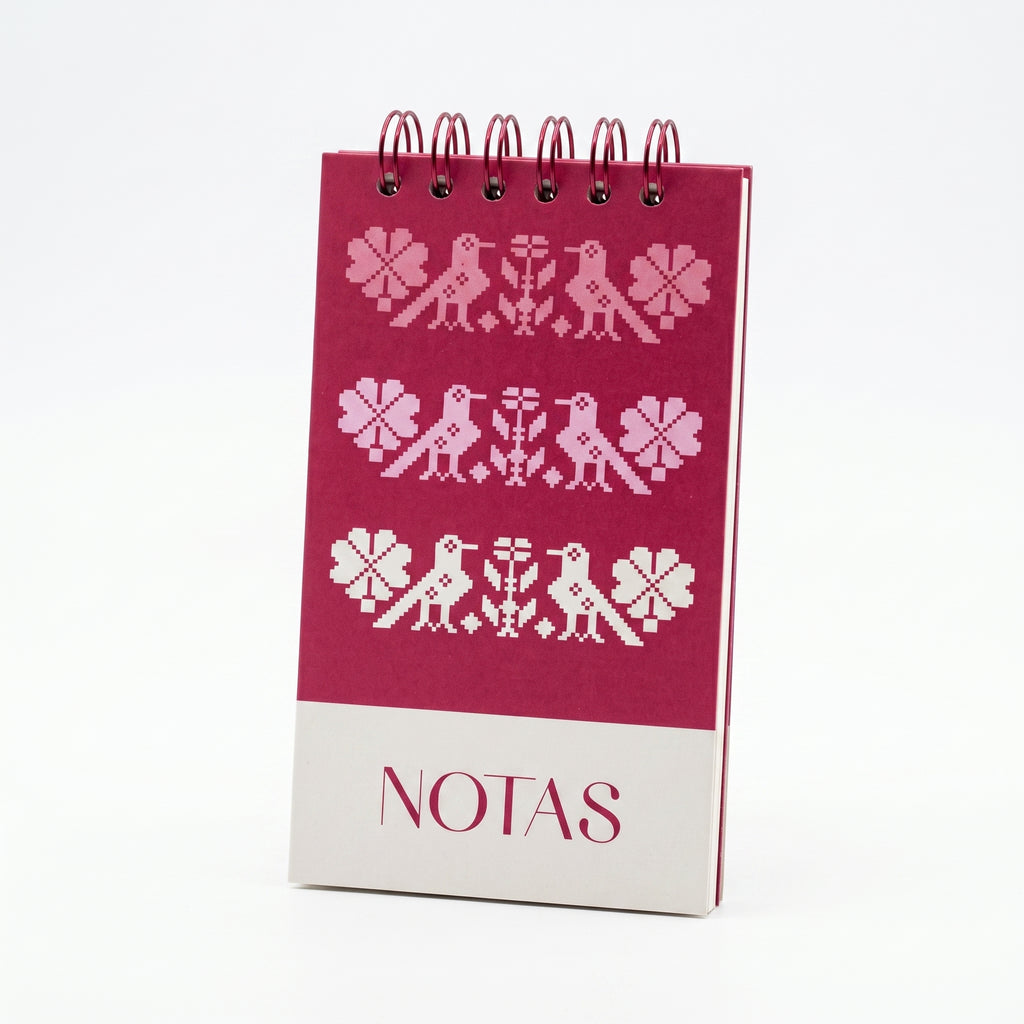 Notas Tejido Rosa