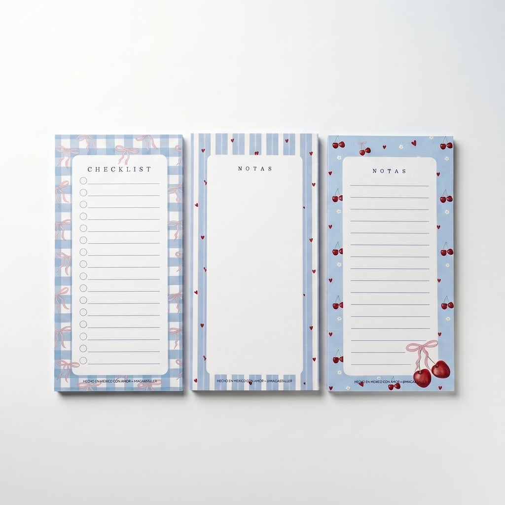 Notepad C Cherry Picnic