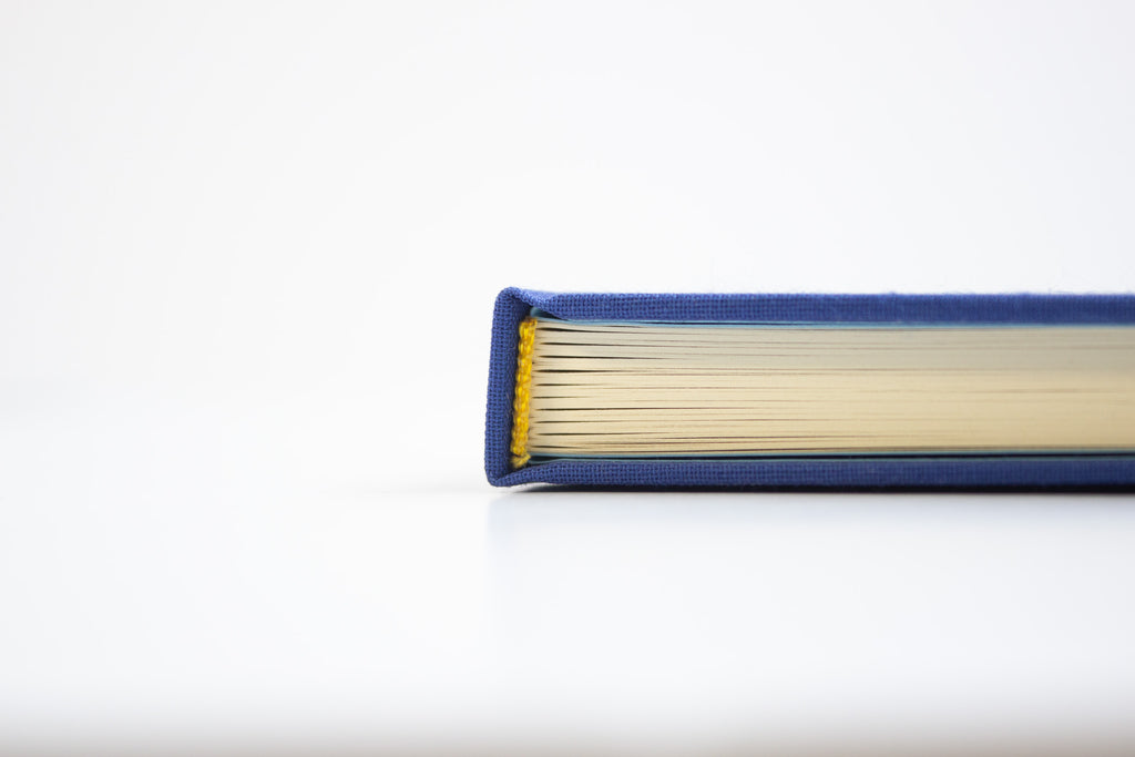 Libreta Artesanal Jardín Azul