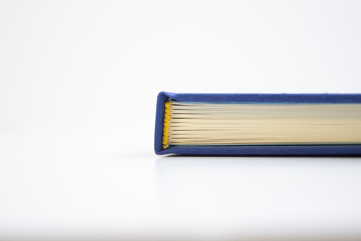 Libreta Artesanal Jardín Azul