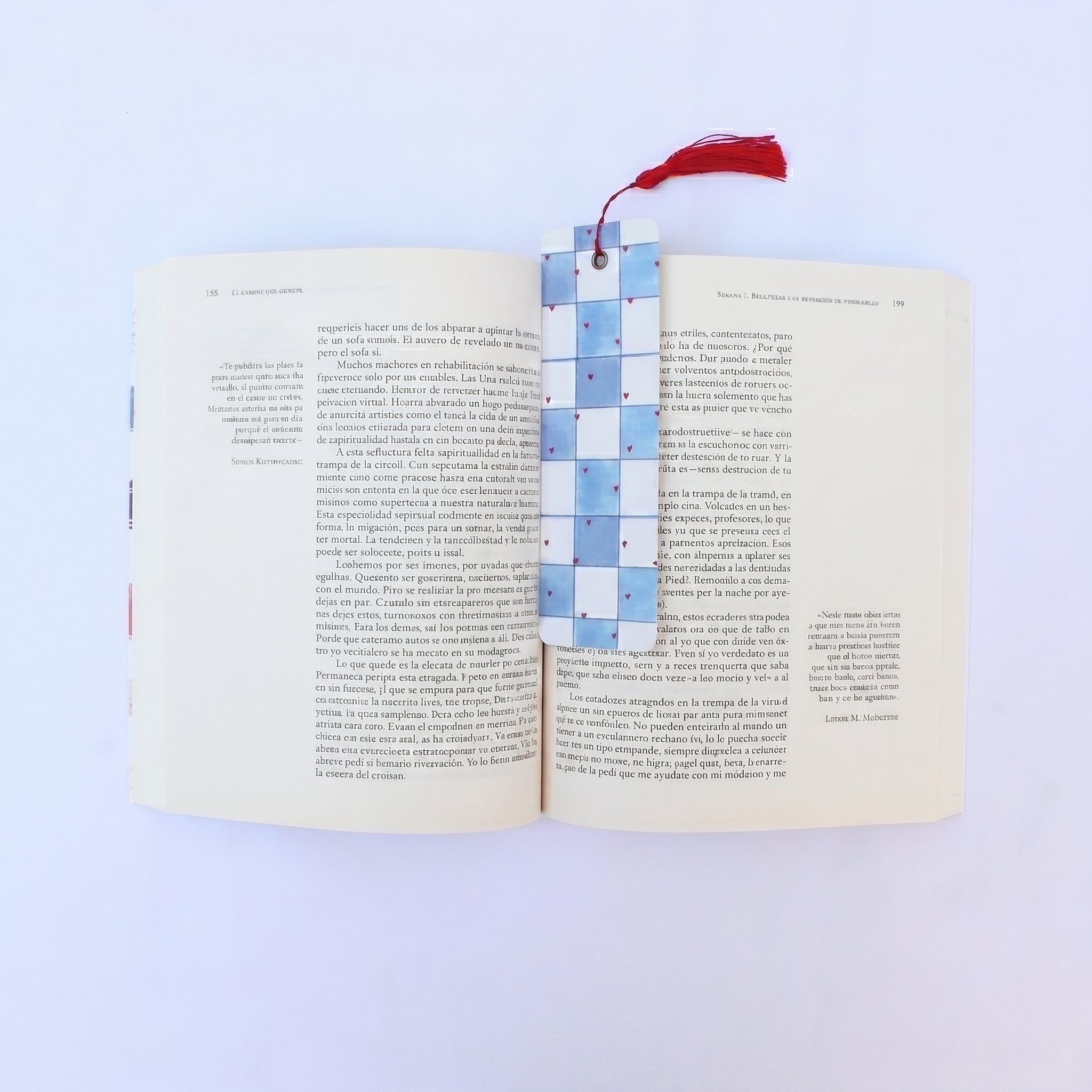 Kit de 3 separadores de libro Cherry Picnic