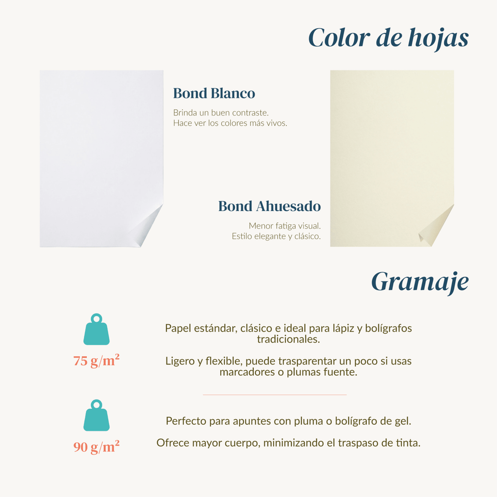 Libreta de notas Tejido Rosa vertical con arillo metálico superior, tapa dura mate y elástico