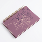 Libreta Jacarandas - Mágika Taller Creativo