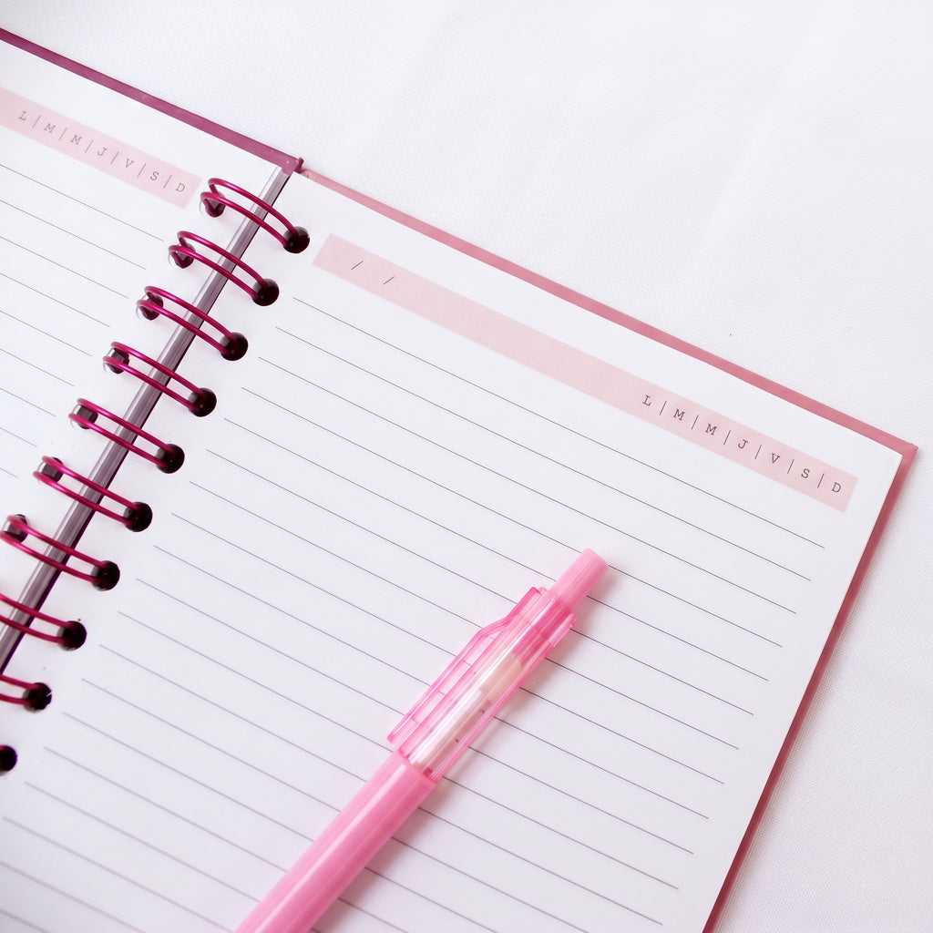 Libreta Arillada Rose Picnic