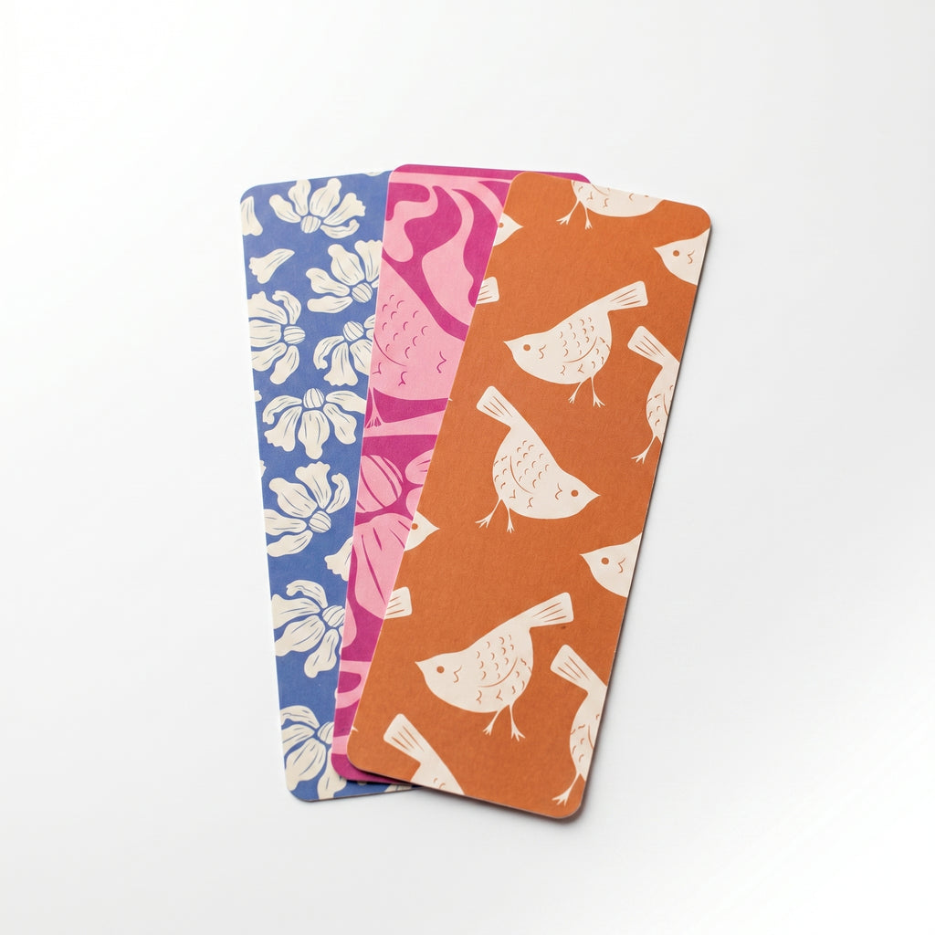 Kit de 3 separadores de libro Trino y Flora