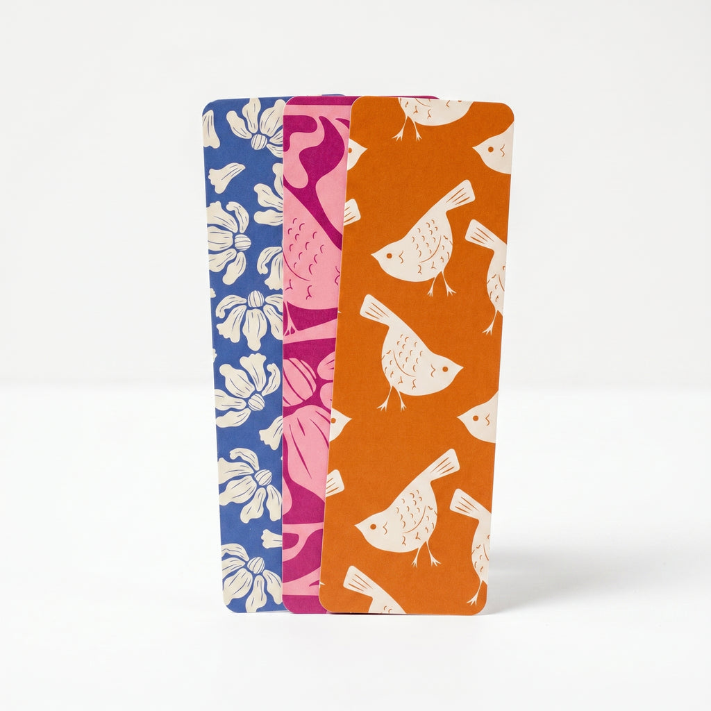 Kit de 3 separadores de libro Trino y Flora